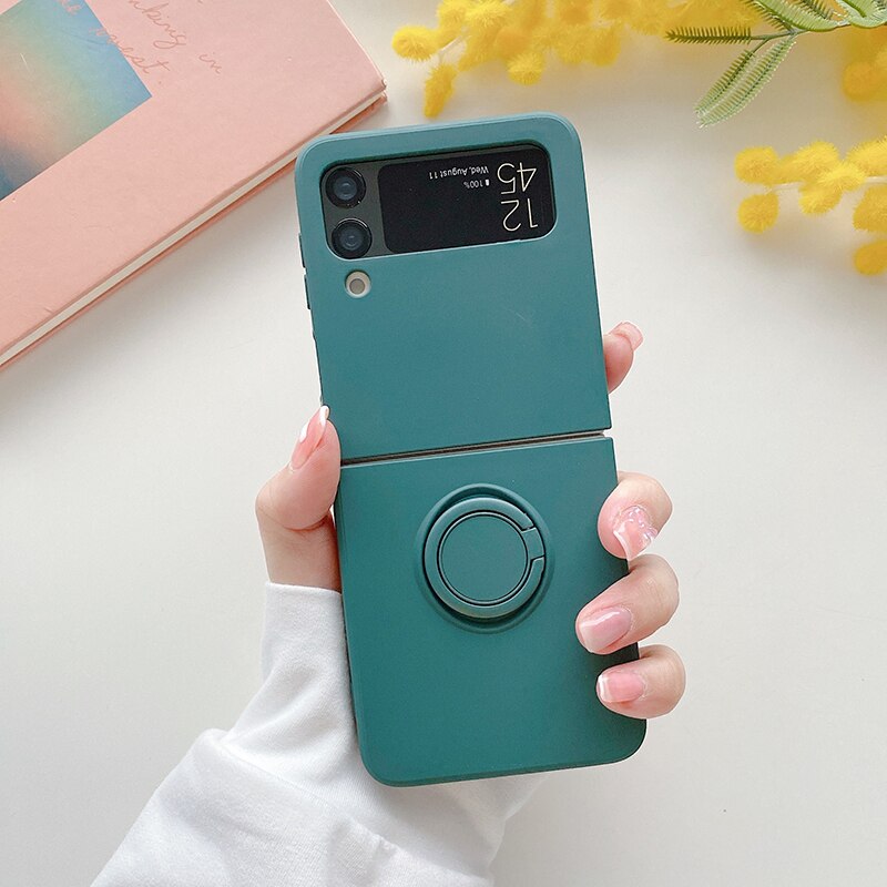 Case with Magnetic Ring Holder for Samsung Galaxy Z Flip 4